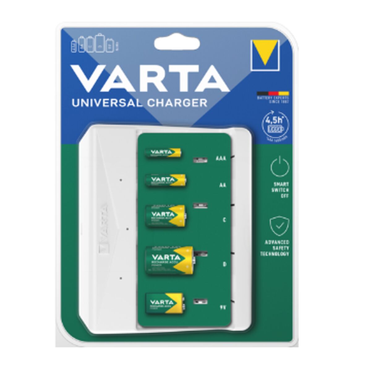 Caricabatterie Varta 57658 Universale