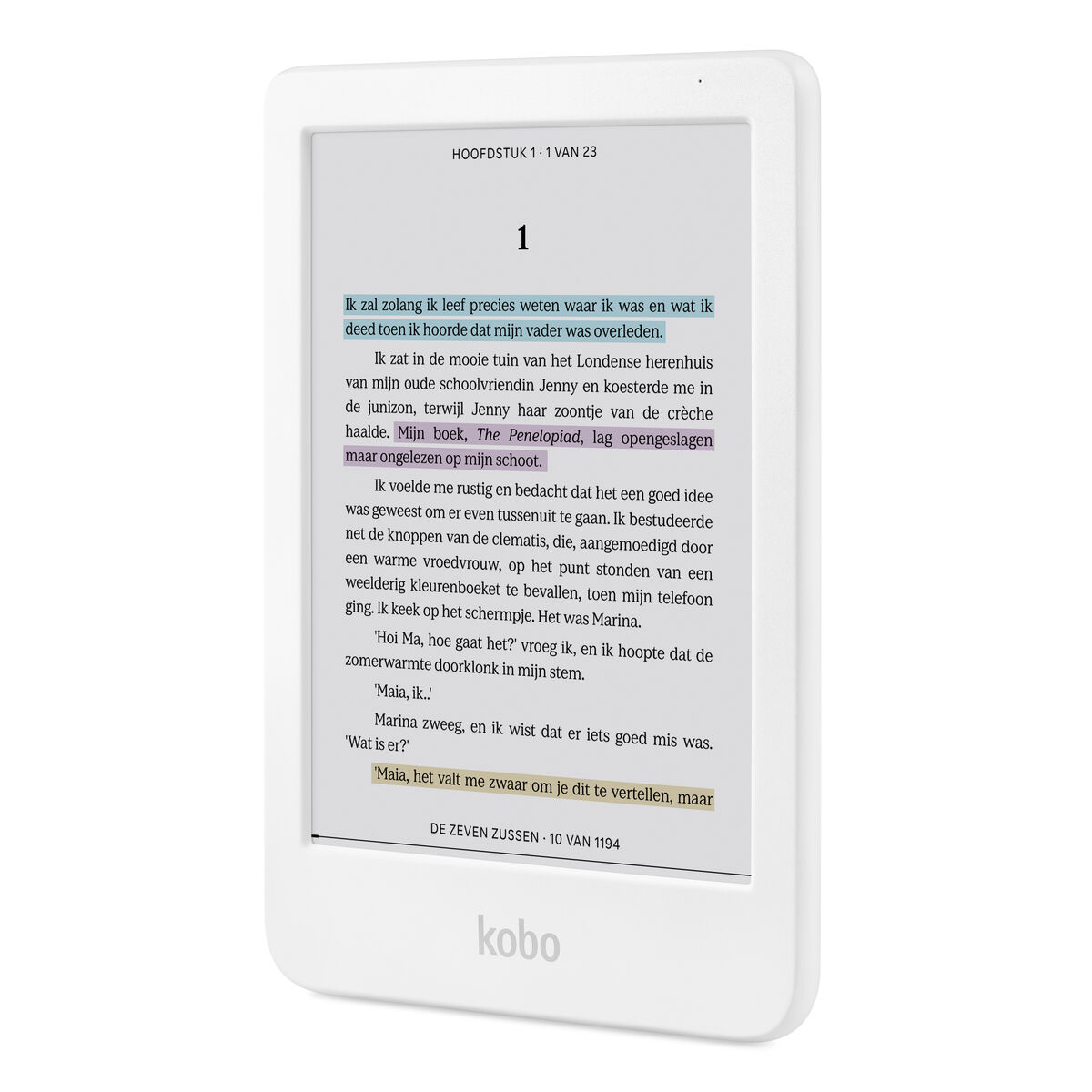 Ebook Kobo N367-KU-WH-K-Ck Bianco 16 Gb 6" - Image 3