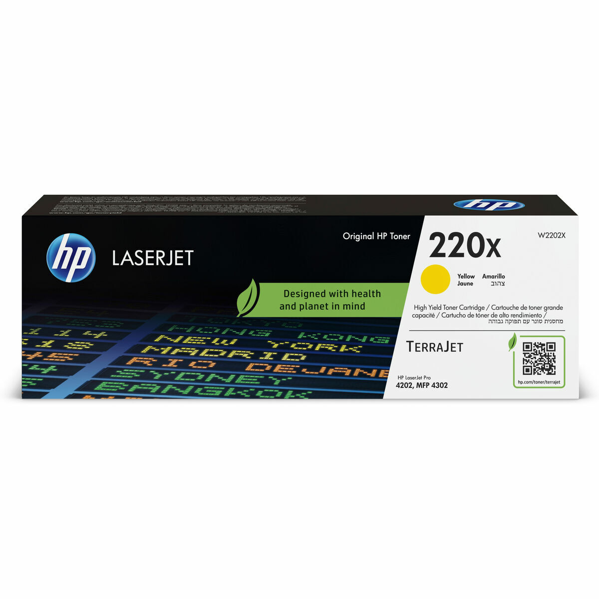 Toner Originale Hp W2202x Giallo (1 Unità)