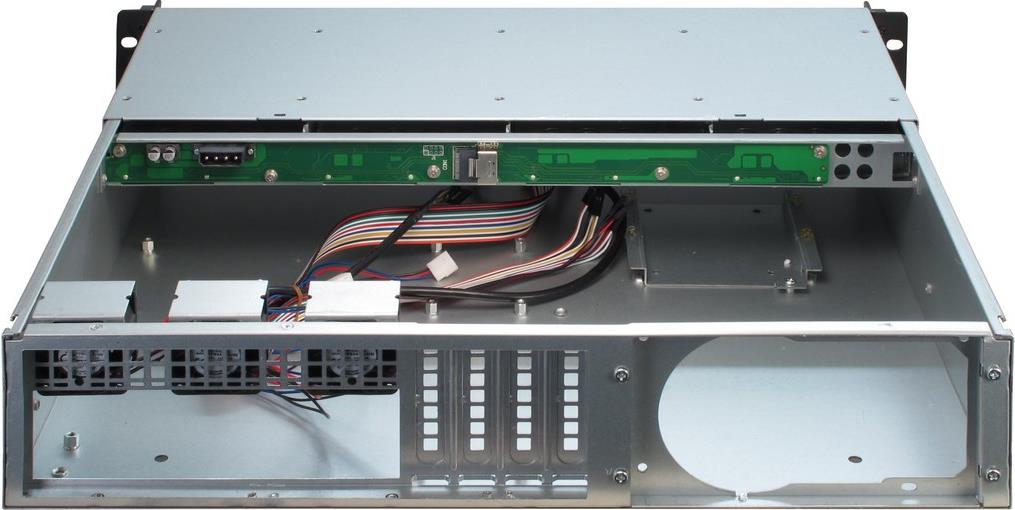 InteR-Tech Ipc 2U-2404s - Rack - Einbaufähig - 2u - Micro Atx - Sata/sas - HoT-Swap - Ohne Netzteil (atx) - Usb