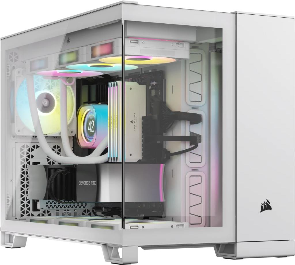 Corsair 2500x Rgb - Micro Tower - Pc - Weiß - Atx - 120,140,240,280,360 Mm - 304 Mm (cC-9011268-Ww)