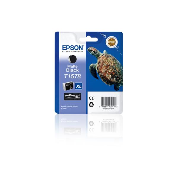 Epson T1578 - 25,9 Ml - Xl - Nero Opaco - Originale