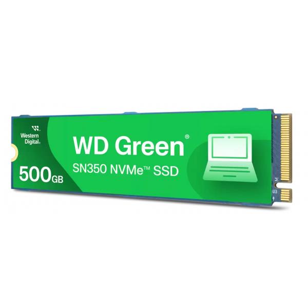 Wd Green Sn350 Nvme Ssd Wds500g2g0C-00cdh0 - Ssd - 500 Gb - Interno - M.2 2280 - Pcie 3.0 X4 (nvme)
