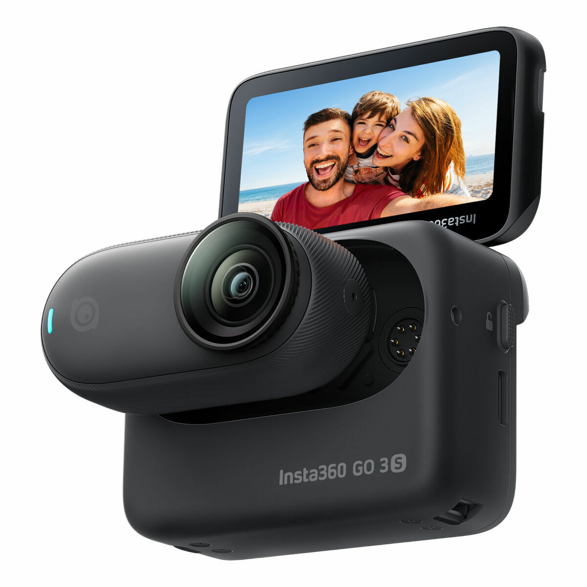 Fotocamera Sportiva Insta360 Go3s Nero