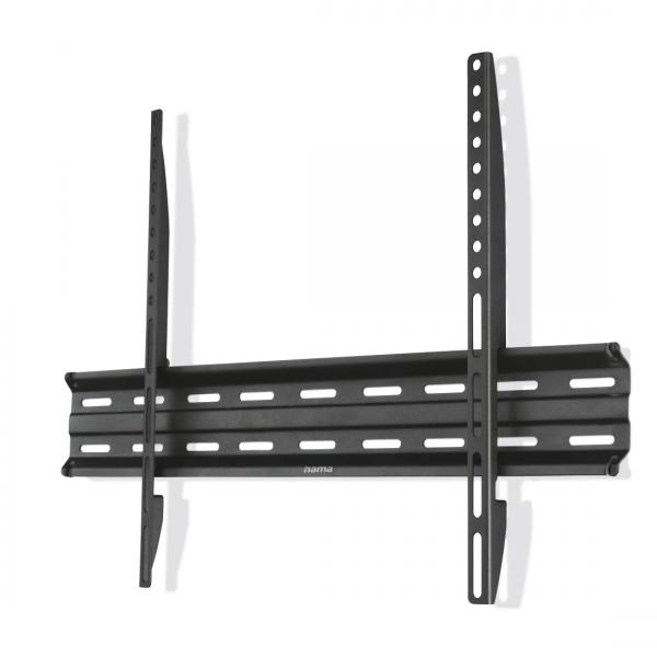 Hama 00220813 Supporto Tv A Parete 190,5 Cm [75] Nero (hama Tv Wall Bracket Fixed Vesa Up To)