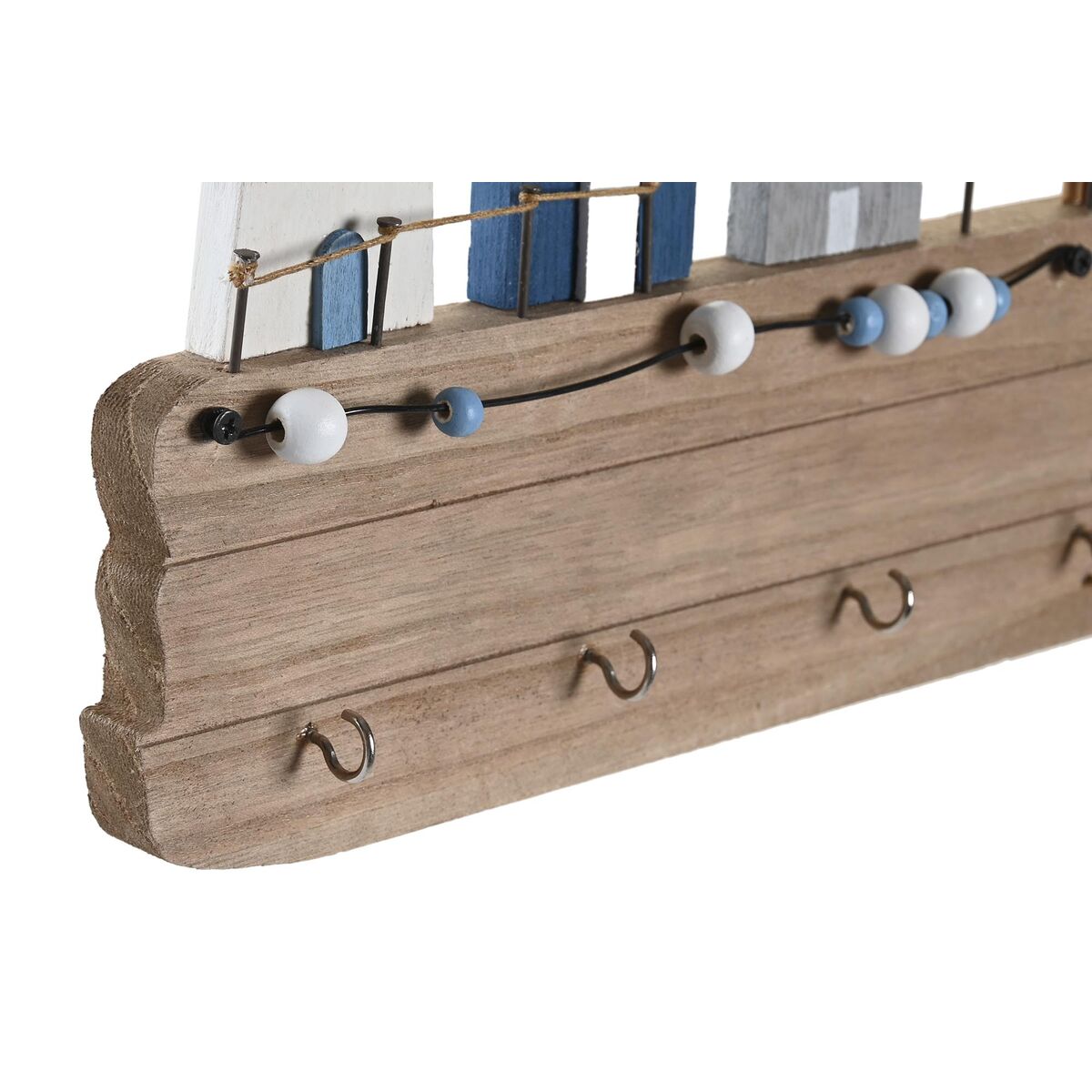 Appendiabiti Da Parete Dkd Home Decor Legno Mdf (34,5 X 1,5 X 21,5 Cm) - Image 3