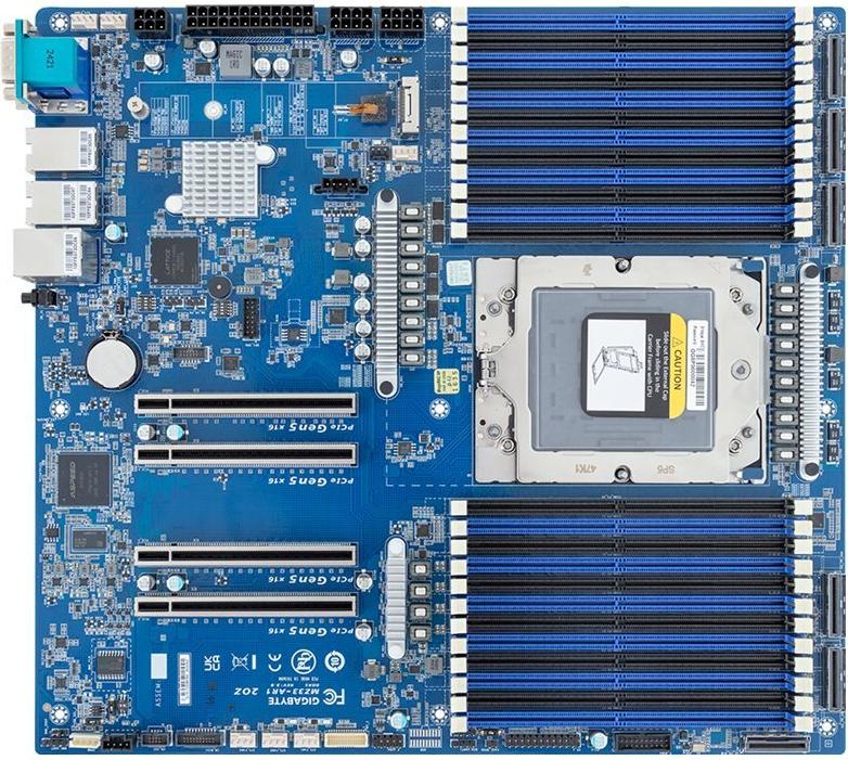 Gigabyte Mainboard Mz33-Ar1 Rev. 3 E-Atx Sockel Sp5 Single (mz33-Ar1 Rev. 3)