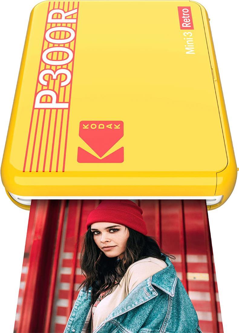 Kodak Mini 3 Retro 4pass Mobiler Fotodrucker Retail (p300ry)