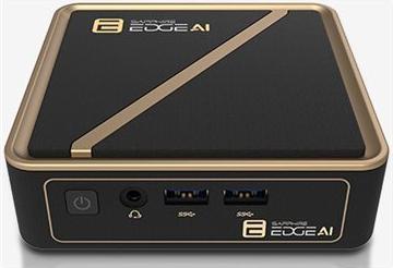 Sapphire Barebone Edge Ai 350 - Barebone - (schwarz/gold, Ohne Betriebssystem) (4h020-04-40g)