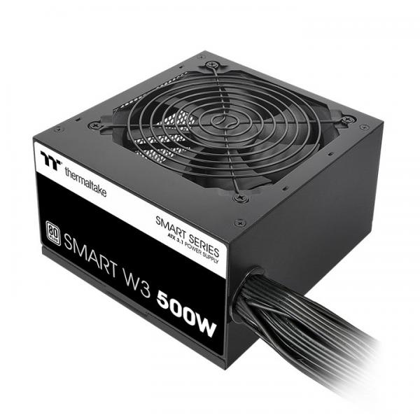 Thermaltake Smart W3 Alimentatore Per Computer 500 W 24-Pin Atx Atx Nero (thermaltake Smart W3 500w Str?mforsyni)