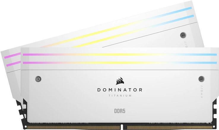 Corsair Dominator Titanium . Komponente Für: Pc, Speicherkapazität: 48 Gb, Speicherlayout (module X Größe): 2 X 24 Gb, Interner Speichertyp: Ddr5, sp