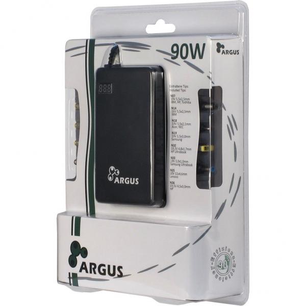 InteR-Tech Argus NB-90sa Adattatore E Invertitore 90 W Interno Nero - Image 4