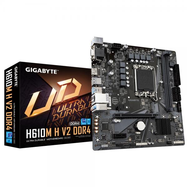 Gigabyte H610M-H Ddr4 V2 - Mainboard Micro Atx - Ddr4 - Socket 1700