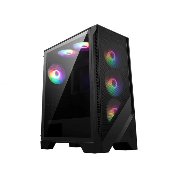 Msi Mag Forge 120a Airflow Midi Tower Nero, Trasparente (msi Mag Forge 120a Airflow Black Case)