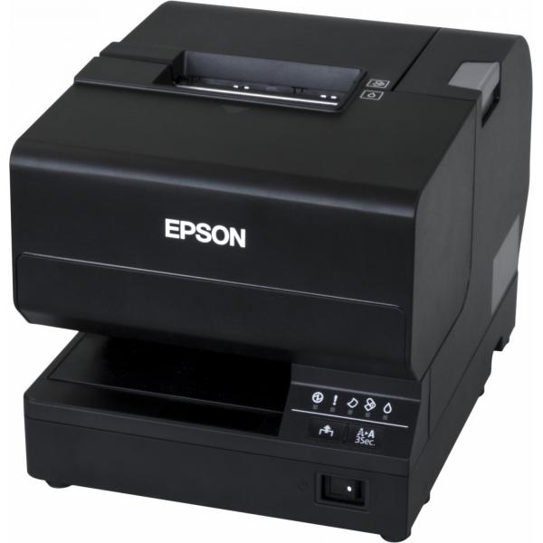 Epson TM-J7200 Stampante A Getto D'inchiostro A Colori (tM-J7200 301 W/o Micr Blk Psu - Eu Blk Usb B Lan Full Cut PS-180)