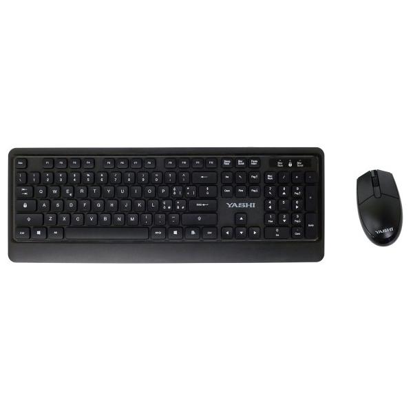Yashi Bundle Wireless Mouse + Tastiera Soft Professional Multimedia