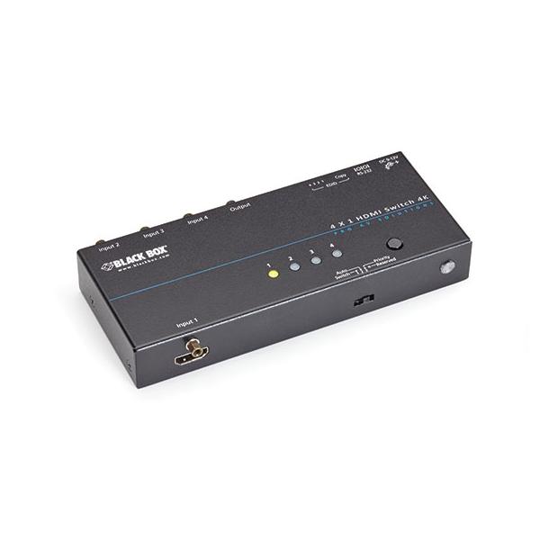 Black Box 4k Hdmi Switch - 2 X 1 (4k 2x1 Hdmi Switch - 2x1 - Warranty: 36m)