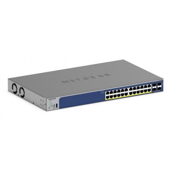 Netgear Gs728txp L2/l3 10g Ethernet (100/1000/10000) Supporto Power Over Ethernet (poe) Nero