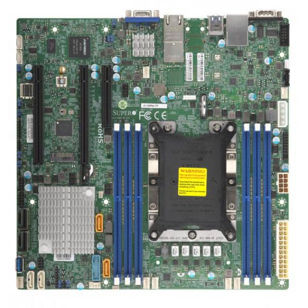 Supermicro X11spM-Tf Micro Atx (supermicro X11spM-Tf - Bundkort - Micr)