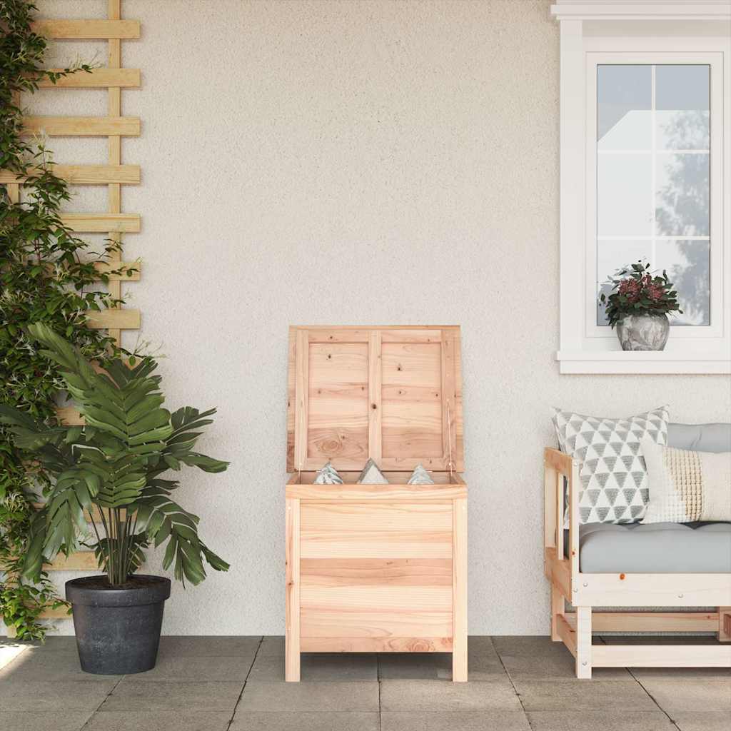 Contenitore Da Giardino 50x49x56,5 Cm Legno Massello Di Abete