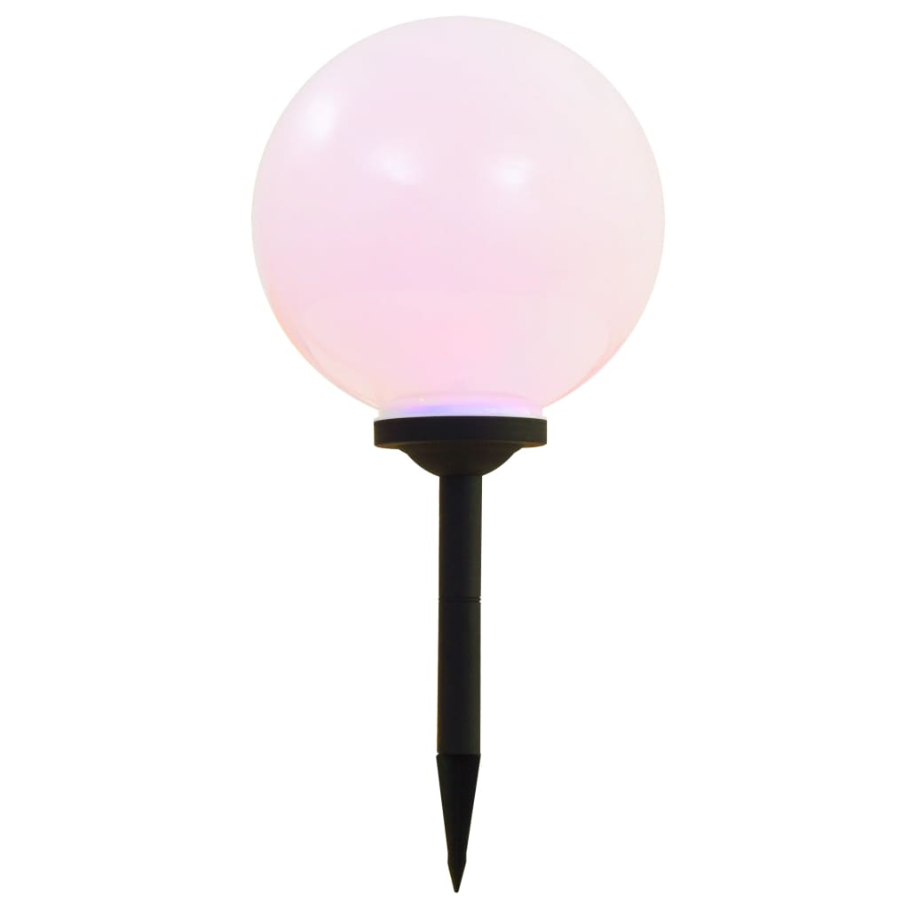 Lampade Solari Da Esterni Sferiche 2 Pz Led Rgb 30 cm - Image 4