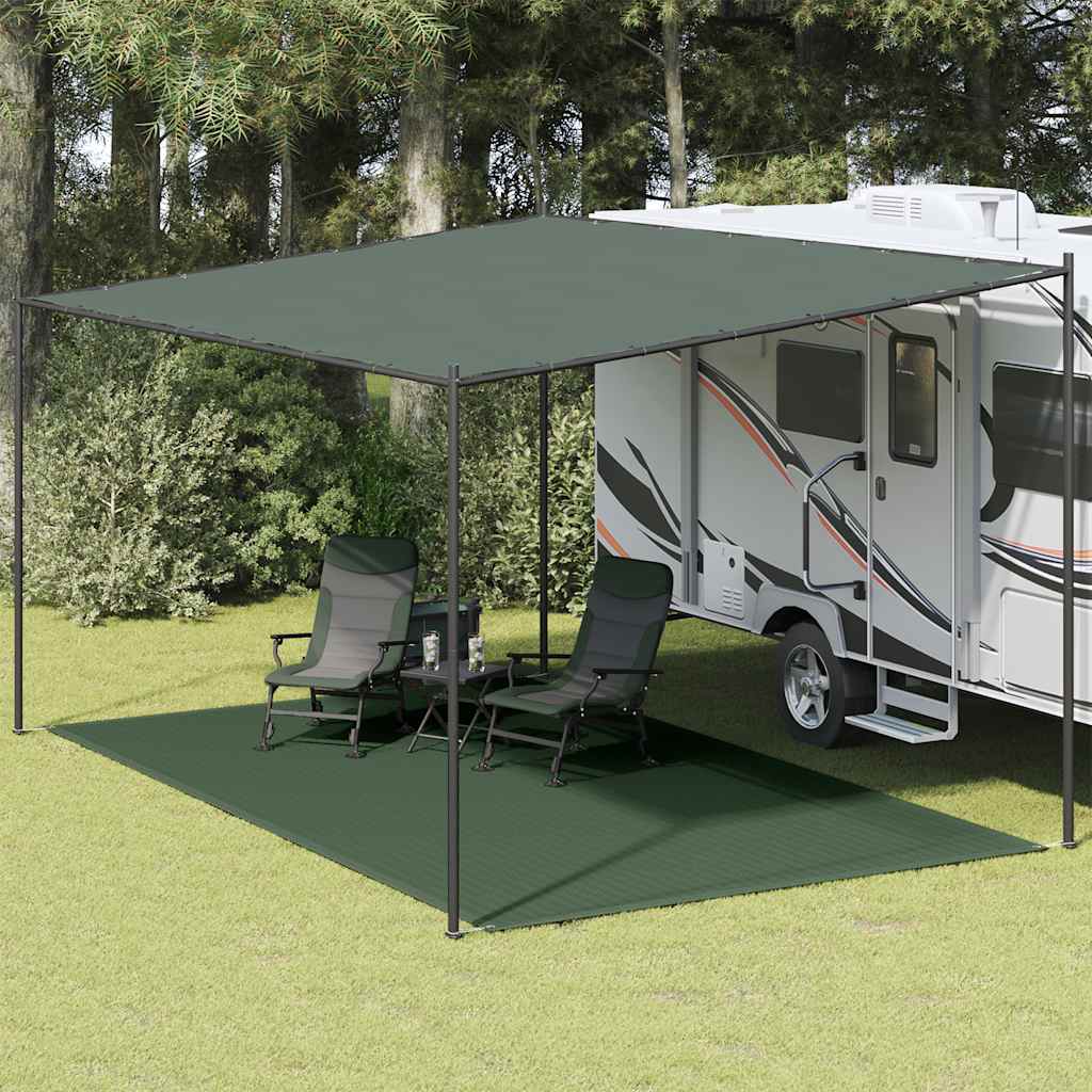 Tappeto Da Tenda 300x500 Cm In Hdpe Verde