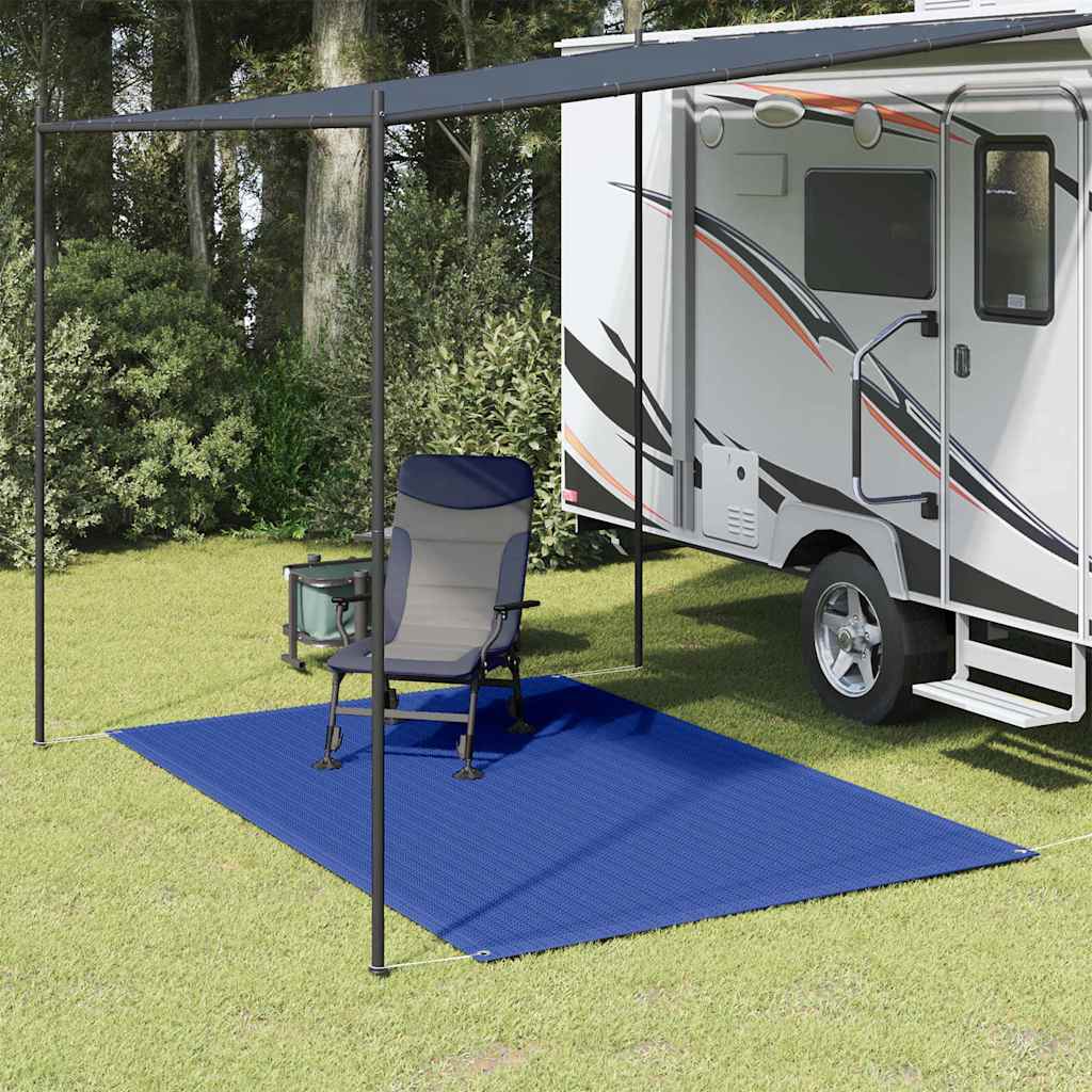 Tappeto Da Tenda 250x300 Cm Blu