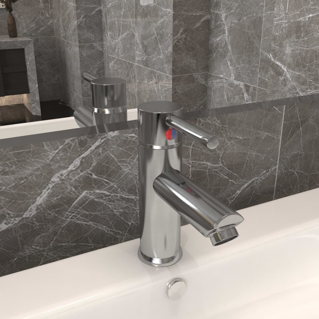Rubinetto Per Lavabo Del Bagno Argento 130x176 mm