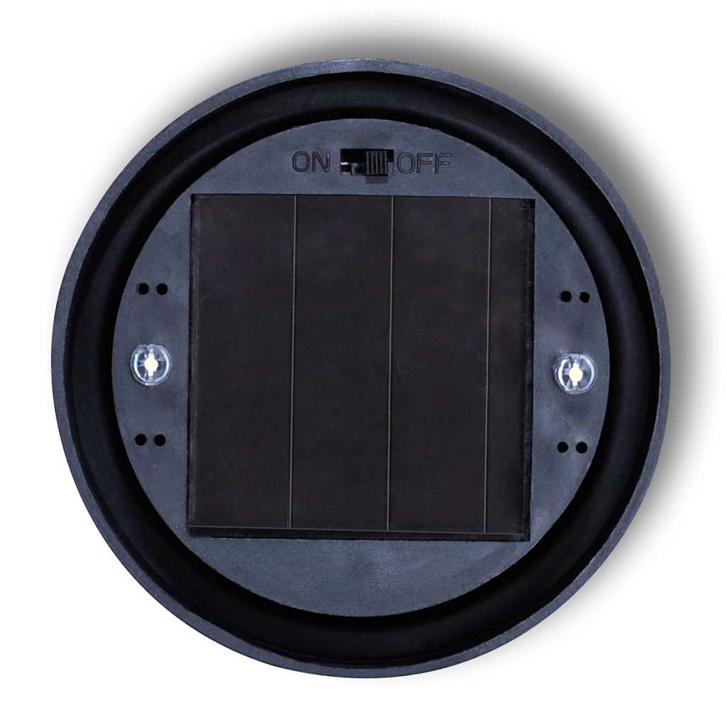 Lampioni Solari Led Giardino 4 Pz Rotondi 15 Cm Con Picchetto - Image 5