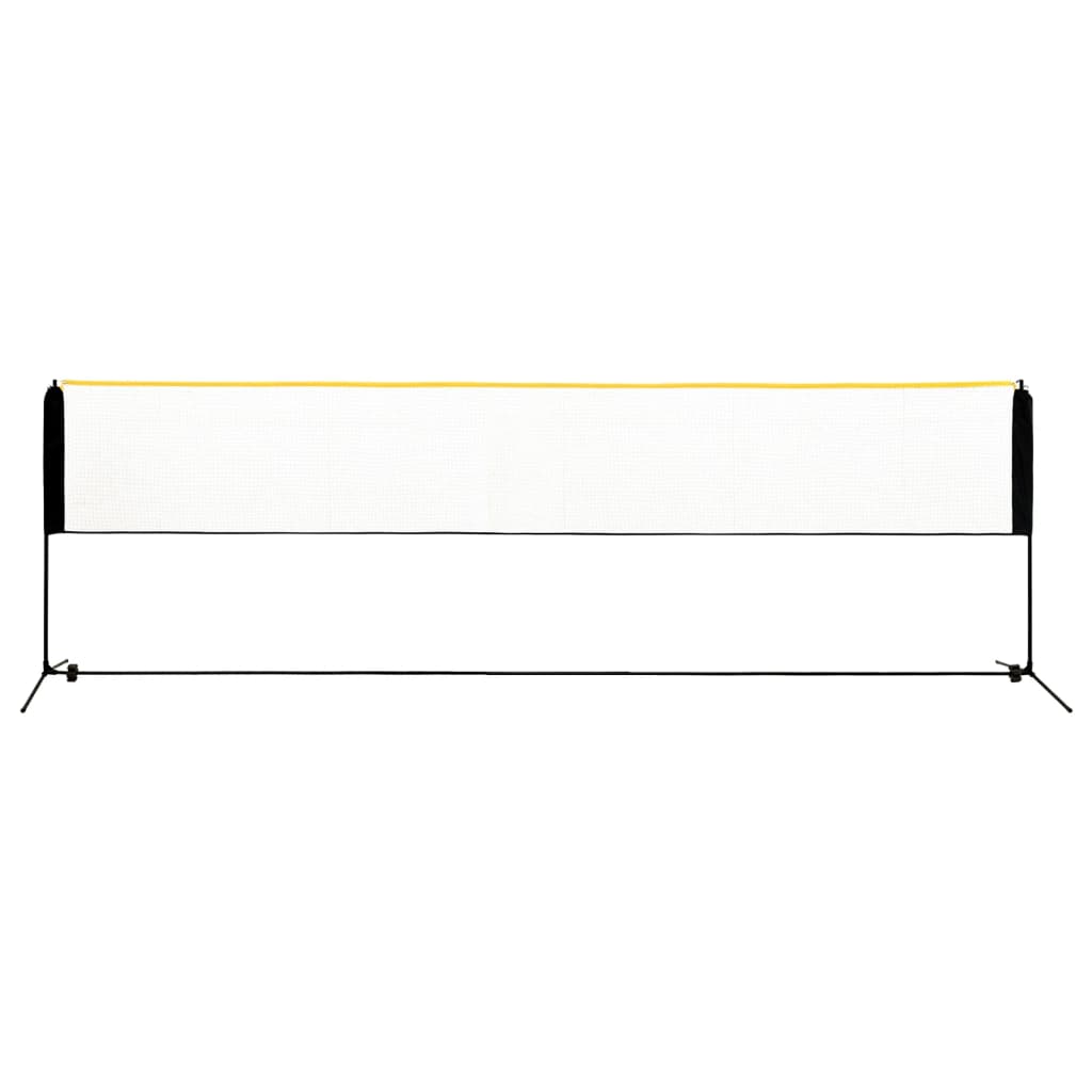 Rete Da Badminton Regolabile 500x103x94-158 Cm In Metallo