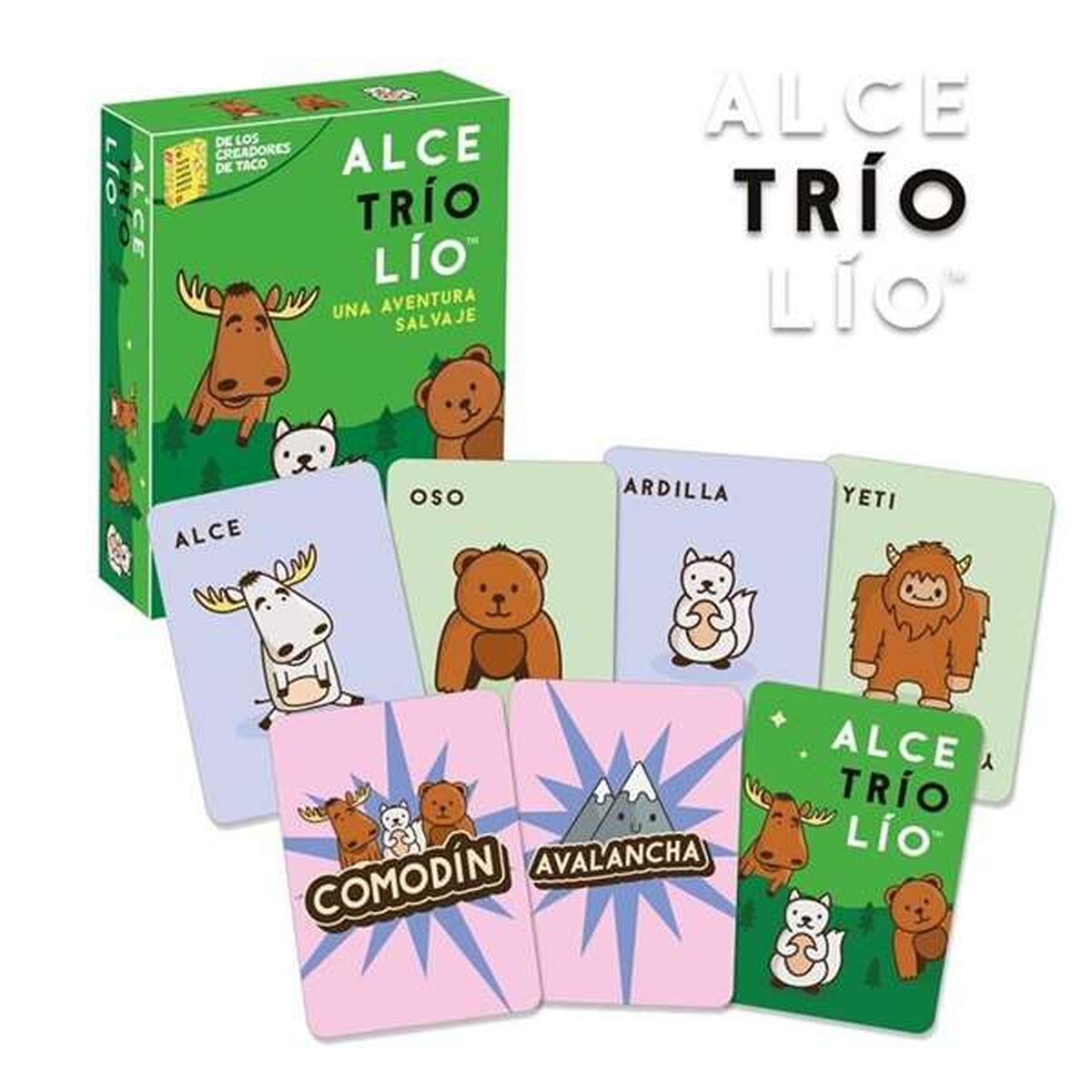 Gioco Da Tavolo Lúdilo  Alce, Trio, Lío