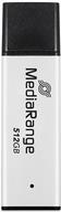 Mediarange UsB-Stick 512gb Usb 3.0 High Performance Alumin (mr1904)