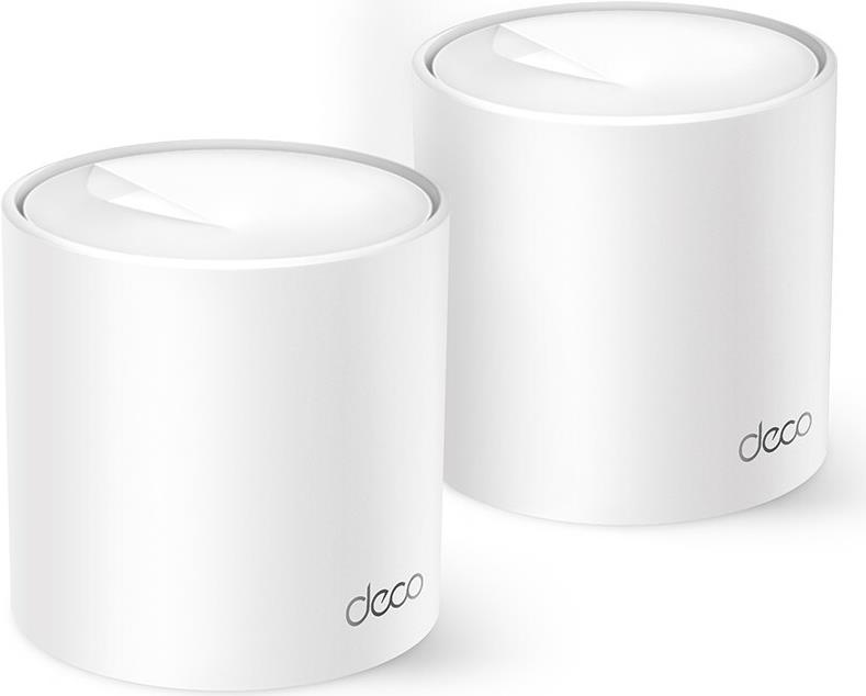 TP-Link Deco X10 V1 - WlaN-System - (2 Router) - 362 M² - Netz 1gbe DuaL-Band (deco X10(2-Pack))