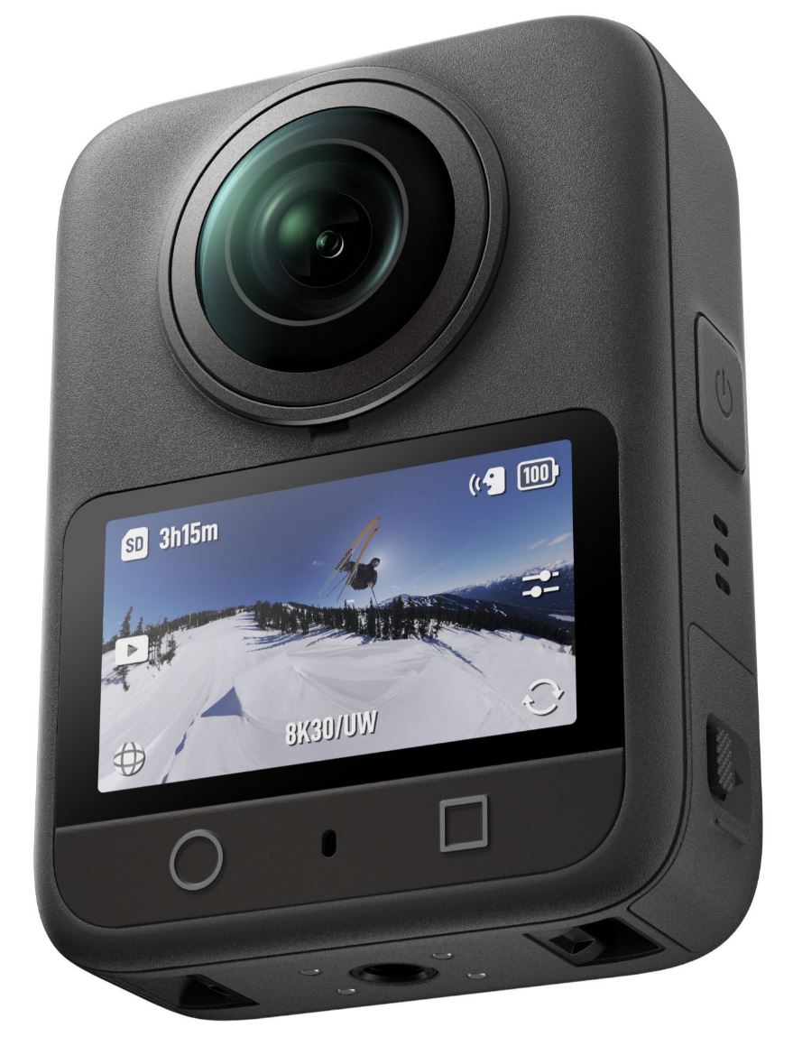 Dji Osmo 360 Standard Combo 8k 360° Actionkamera 120 Mp Cmos 2" Display Schwarz