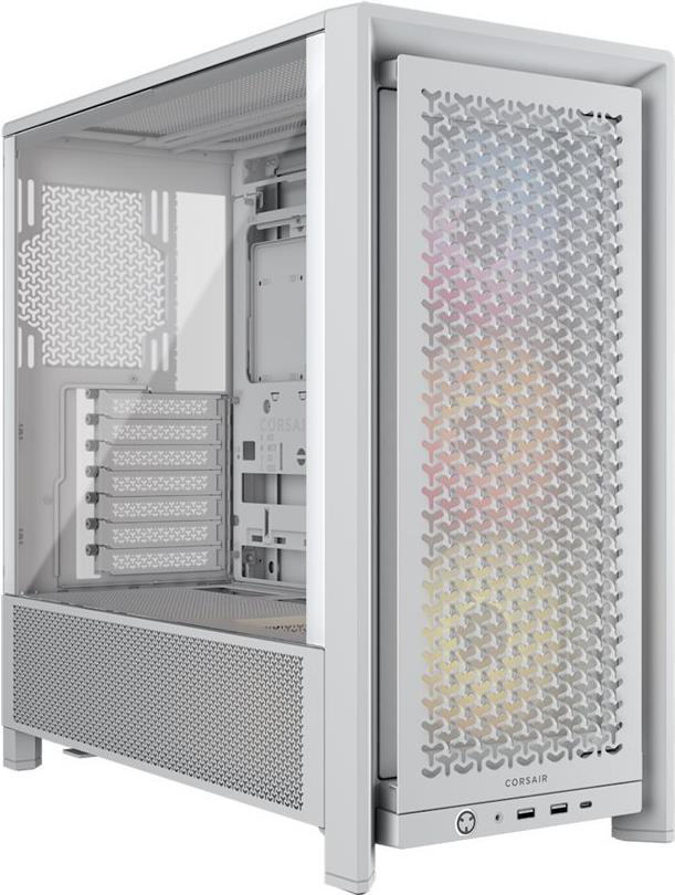 Corsair Frame 4000d Rs Argb - MidI-Tower Gaming - E-Atx - Seitenteil Mit Fenster (gehärtetes Glas) (cC-9011297-Ww)
