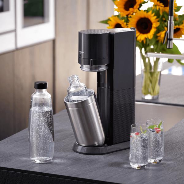 Sodastream Duo, Schwarz, Edelstahl, Glas, 1 L, 60 L, 155 Mm, 280 mm - Image 4