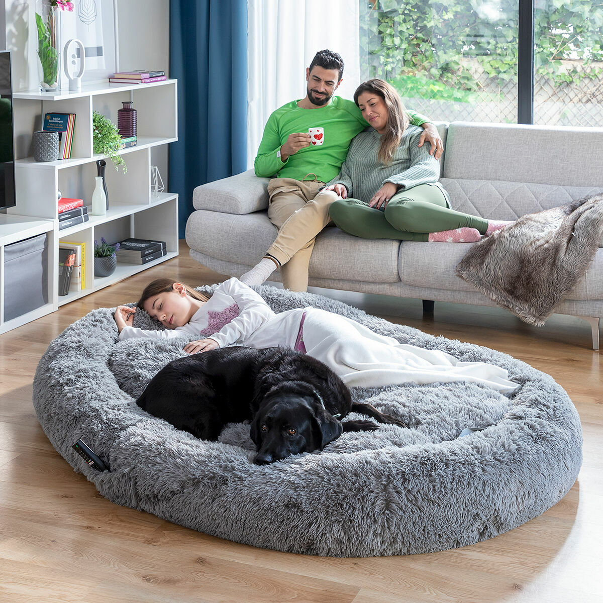 Letto Cani Per Umani  Human Dog Bed Xxl Innovagoods Grey