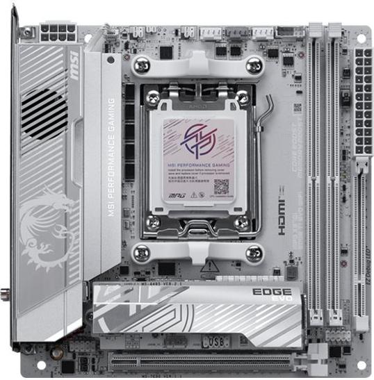 Msi Mpg X870i Edge Ti Evo Wifi - Mainboard - Itx (7e50-001r)