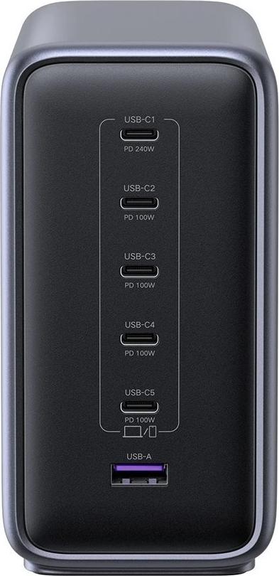 Ugreen 500w 6-Port Gan Desktop Fast Char (55550b)