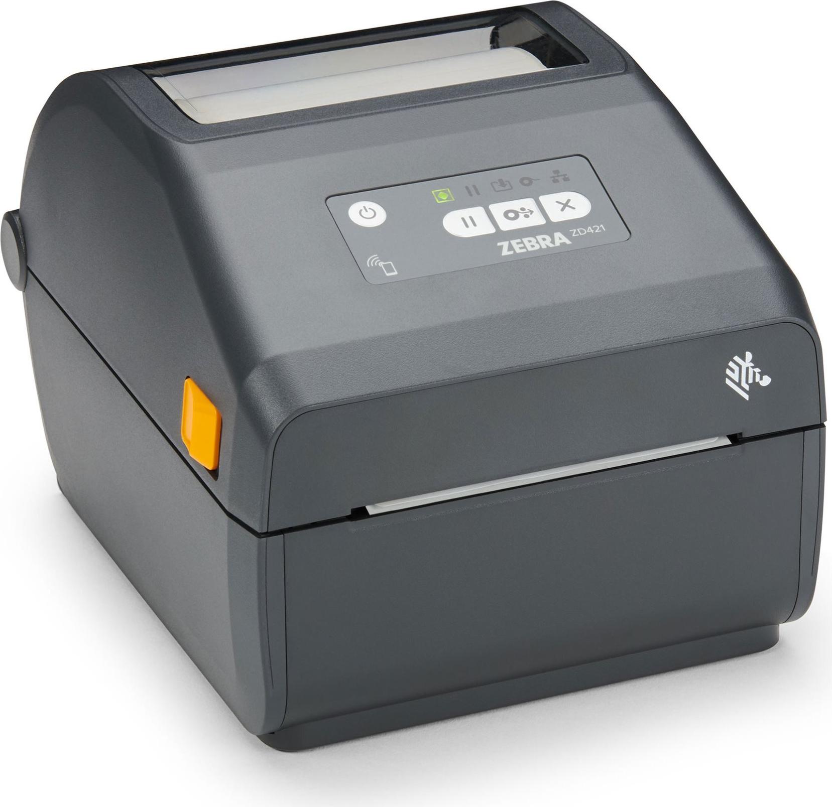 Zebra Dt Printer Zd421 Hc 203dpi Usb Usb Host Modular Connectivity Sl (zd4ah42-D0ex02ez)