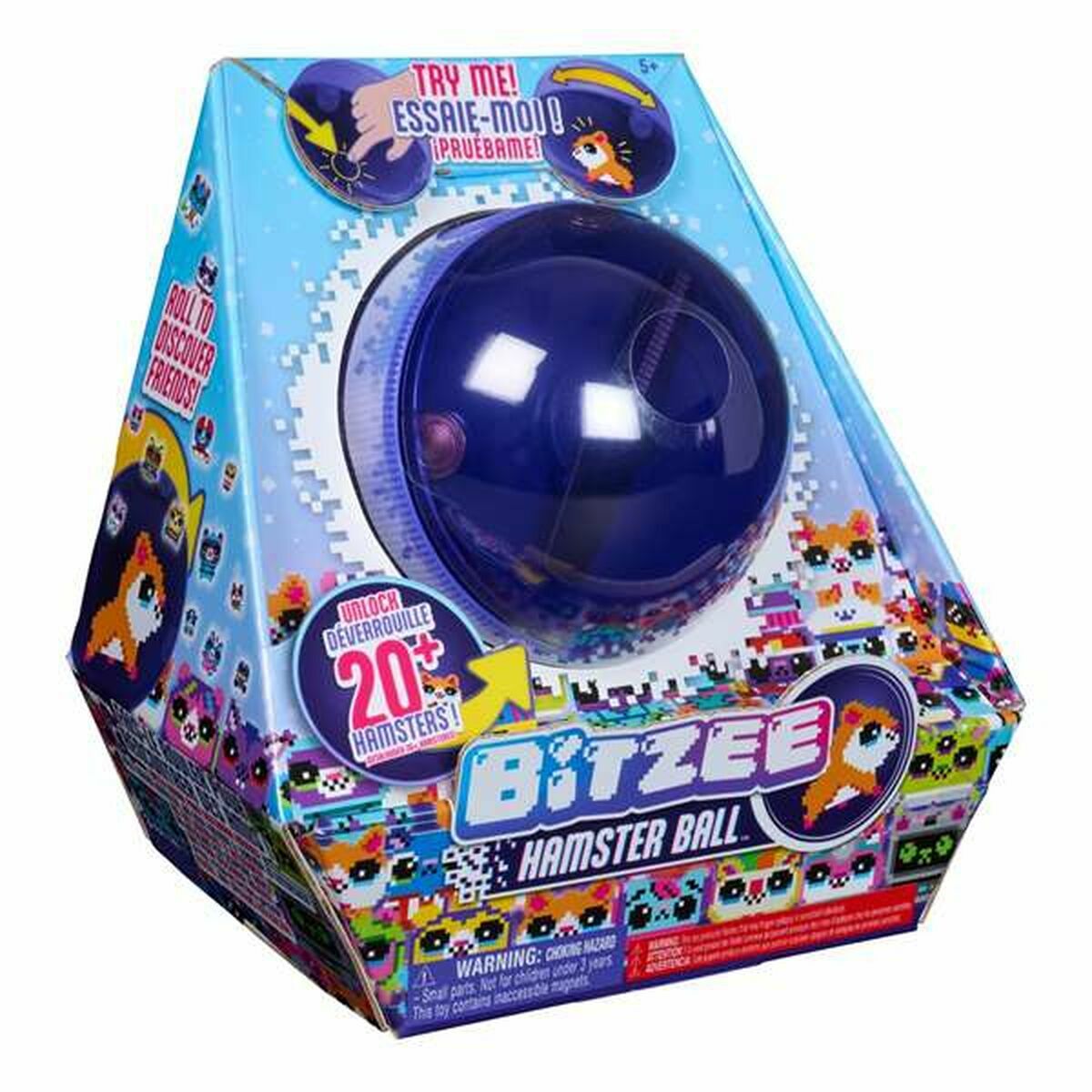 Animale Domestico Virtuale Bitzee Hamsterball 20 X 12 X 20 cm
