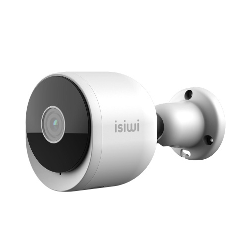 Isiwi Telecamera Wireless Pik 4mpx Bullet Per Esterno Ir Led Audio Bidirezionale Sd Card Stand Alone