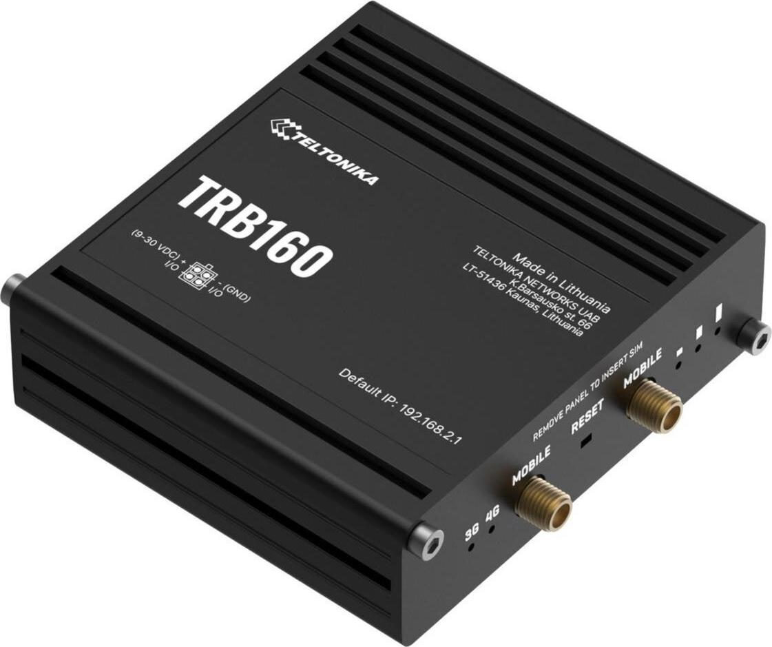Teltonika Industrie 4g Lte Cat6 Iot Gateway, Digital I/o, Usb, Rms Support Lte Gateways (trb160)