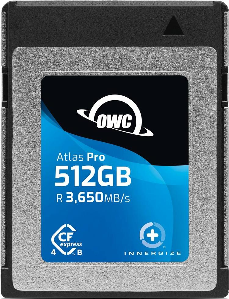 Owc Atlas Pro - 512 Gb - Cfexpress - 3650 Mb/s - 3000 Mb/s - Schutz Vor Elektrostatischer Entladung (esd) - Schlagfest - Schockresistent - UV-Beständ