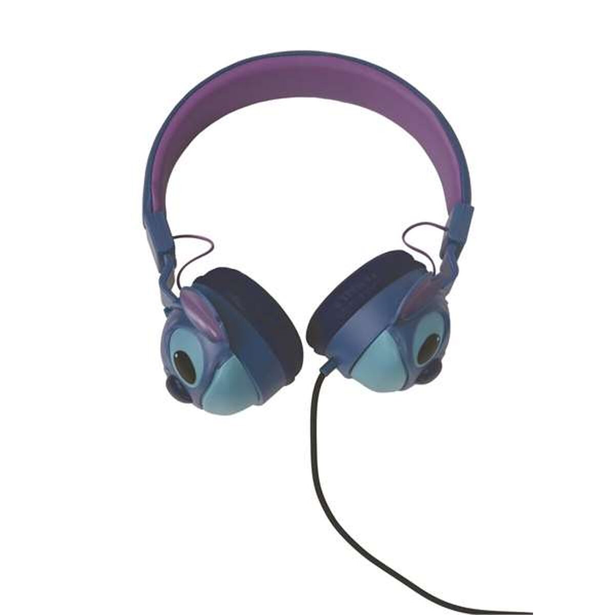 Cuffie Pieghevoli Stitch Azzurro