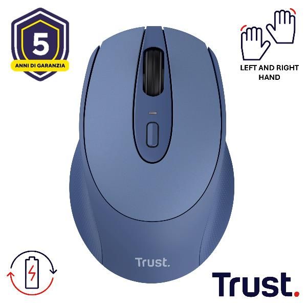 ZAYA WRL RCHRGABLE MOUSE BLU