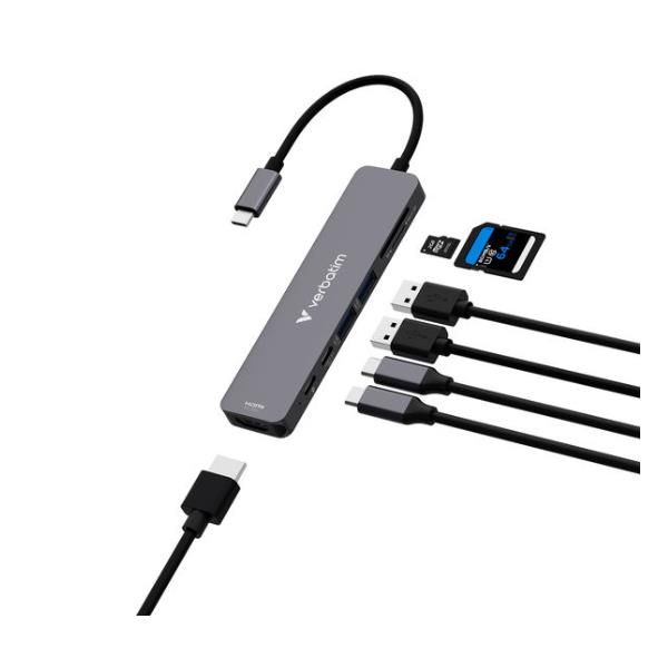USB C MULTIPORT HUB 7 PORTE