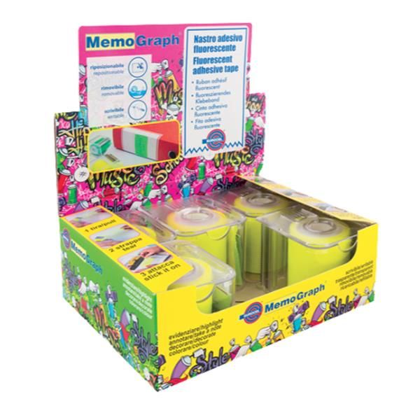 CF6 NASTRO EUROMEMOGRAPH GIALLO
