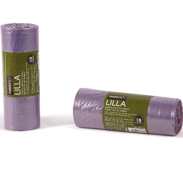 SACCHI IMMONDIZIA 10PZ 70X110 VIOLA