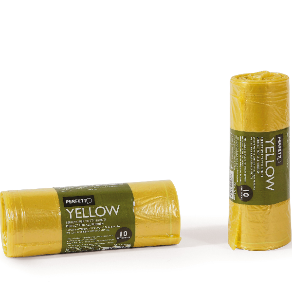 SACCHI IMMOND. 10PZ 70X110 GIALLO